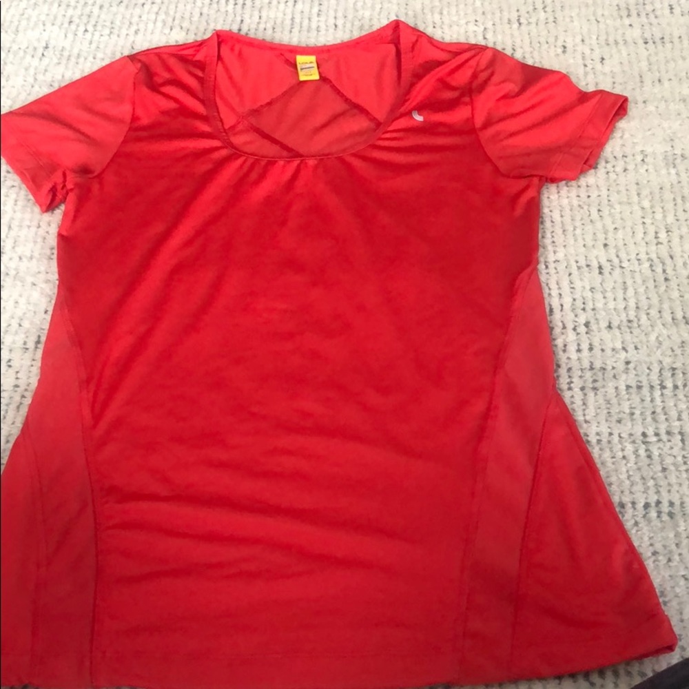 Brand new bright red Lole dry fit T